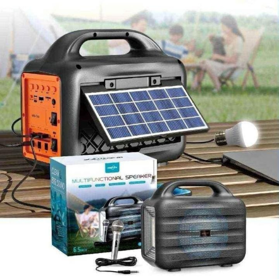 Parlante Karaoke Solar Multifuncional